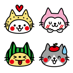 [LINE絵文字] かまねこ絵文字の画像