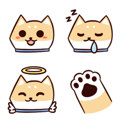 [LINE絵文字] Shine Shiba emojiの画像