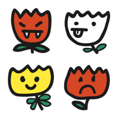 [LINE絵文字] Flowers emojiの画像