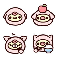 [LINE絵文字] The Emoji of Chinese Zodiac Pigの画像