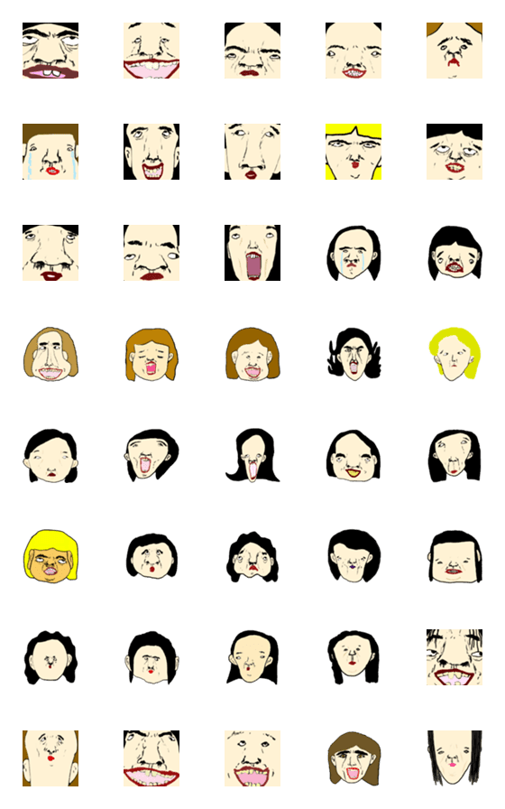 [LINE絵文字]史上最低のブスの画像一覧
