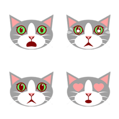 [LINE絵文字] my cat like foodの画像