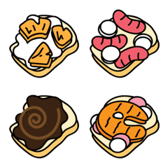 [LINE絵文字] Food emoji 4 ^^の画像