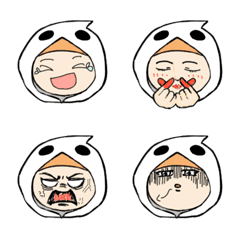 [LINE絵文字] A chicken emoticonの画像