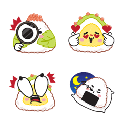 [LINE絵文字] Onigiri Emojiの画像