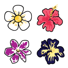 [LINE絵文字] Flower emoji ^^の画像