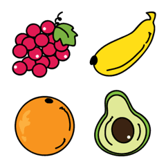 [LINE絵文字] Food emoji 5 ^^の画像