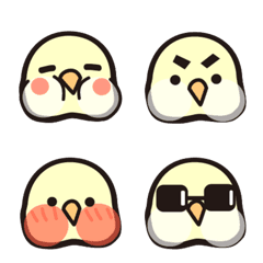 [LINE絵文字] GUAGUA - yellow birdの画像