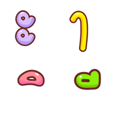 [LINE絵文字] Emoji Thai Vowelの画像
