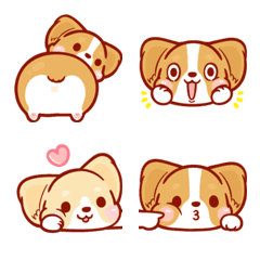 Corgi Dog KaKa Emoji 2の絵文字メイン画像
