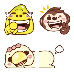 [LINE絵文字] Banana Life emojiの画像