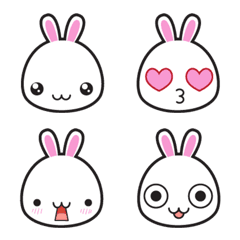 [LINE絵文字] rabbit cuteの画像