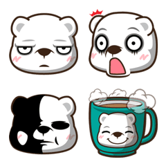 [LINE絵文字] bear cute emojiの画像