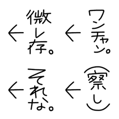 [LINE絵文字] ツッコミ絵文字（流行り語編）の画像