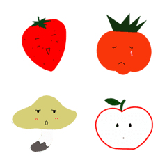 [LINE絵文字] fruit and vegetableの画像