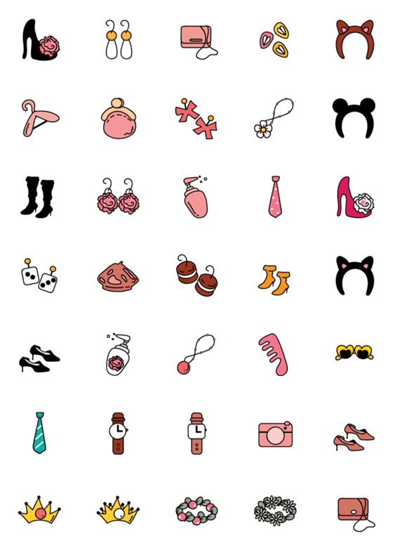 [LINE絵文字]Cute items ^^の画像一覧