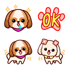 愛犬日記-シーズー-の絵文字メイン画像