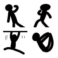 [LINE絵文字] Joy's Stick Figure 2の画像