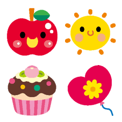 カワイイ小物絵文字の絵文字メイン画像
