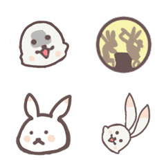 [LINE絵文字] ピュー - 純度100％ ウサギ ミニの画像