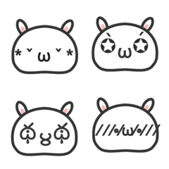 [LINE絵文字] Soft Rabbit emoticonの画像