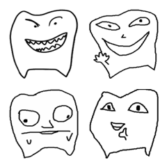 [LINE絵文字] toothman - YEAH！の画像