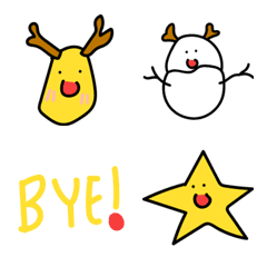 [LINE絵文字] Rudolf the happy deerの画像