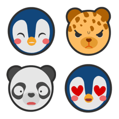 動物の友達 絵文字の絵文字メイン画像