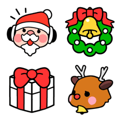 [LINE絵文字] クリスマス 絵文字 the Best ♪の画像