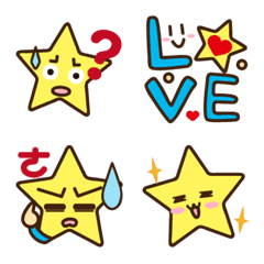 [LINE絵文字] Luckstar Emojiの画像