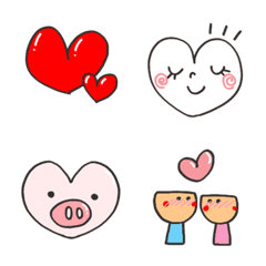 幸福 絵文字。の絵文字メイン画像