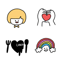 Line絵文字 幸福 絵文字 40種類 1円