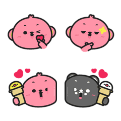 [LINE絵文字] Oggiomonkey Emojiの画像