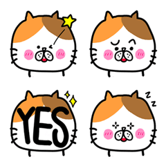 [LINE絵文字] Hachi play art: CAT WORD！！の画像