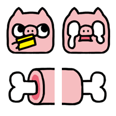 [LINE絵文字] A PIG！の画像