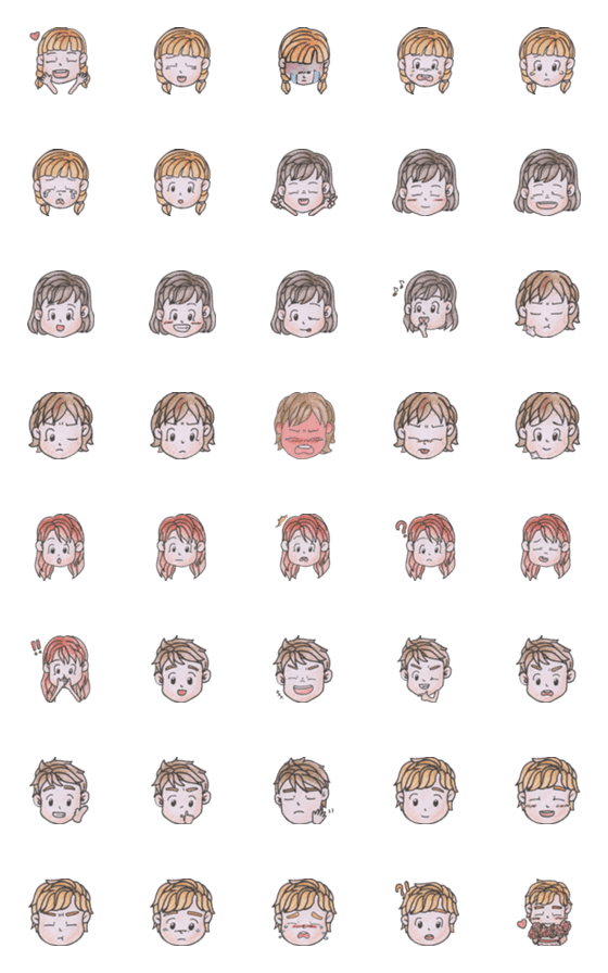 [LINE絵文字]RingRing Emojiの画像一覧