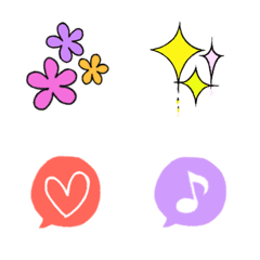 Line絵文字 よく使う と思う絵文字たち 40種類 1円 Line絵文字 よく使う と思う絵文字たち 40種類 1円