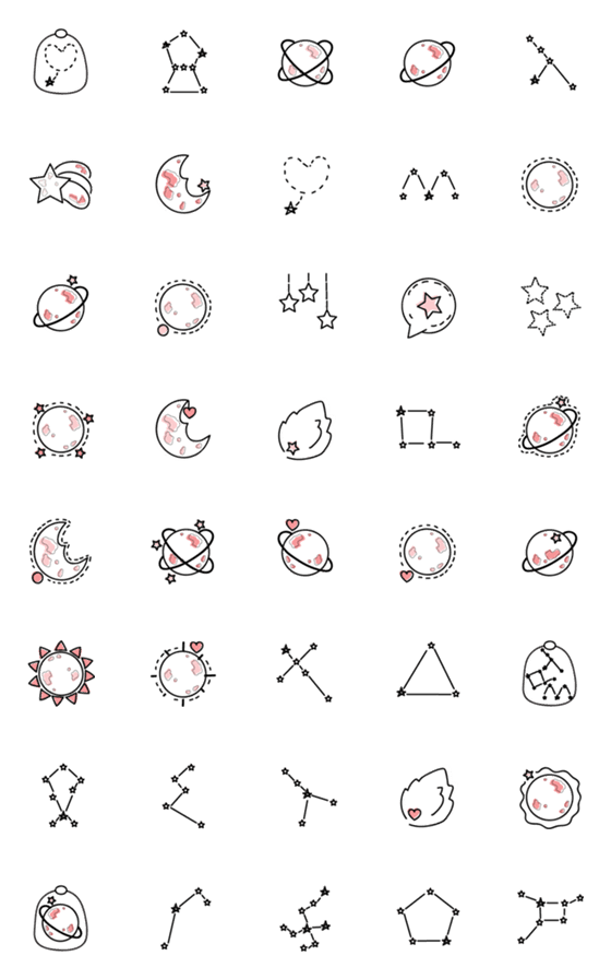 [LINE絵文字]Cute items 5 ^^の画像一覧