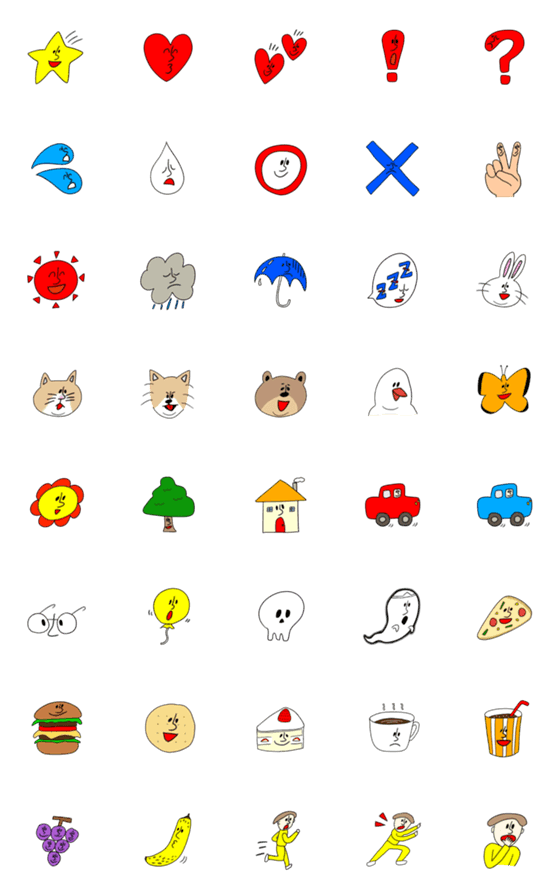 [LINE絵文字]Jurmin's emojiの画像一覧