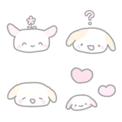 [LINE絵文字] たれみみうさぎの画像