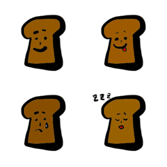 [LINE絵文字] breadの画像