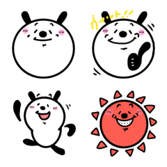 [LINE絵文字] emoji of shoji's pandaの画像