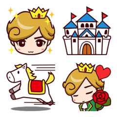 [LINE絵文字] とある国の可愛い王子の画像