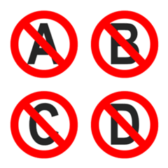 [LINE絵文字] Warning Sign Emojiの画像