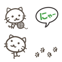 [LINE絵文字] 猫との画像