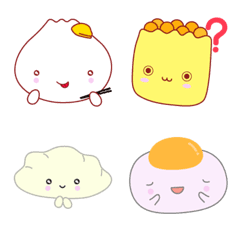 [LINE絵文字] Guggig Dim Sum Emojiの画像