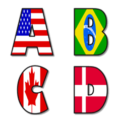National Flagの絵文字メイン画像