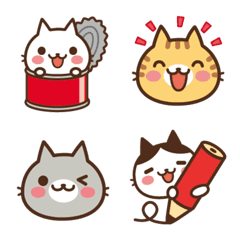 ねこの缶詰め きほんの絵文字の絵文字メイン画像