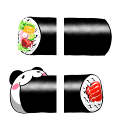 のびろ！巻き寿司絵文字の絵文字メイン画像