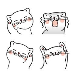 [LINE絵文字] Cat jump Cat laughの画像